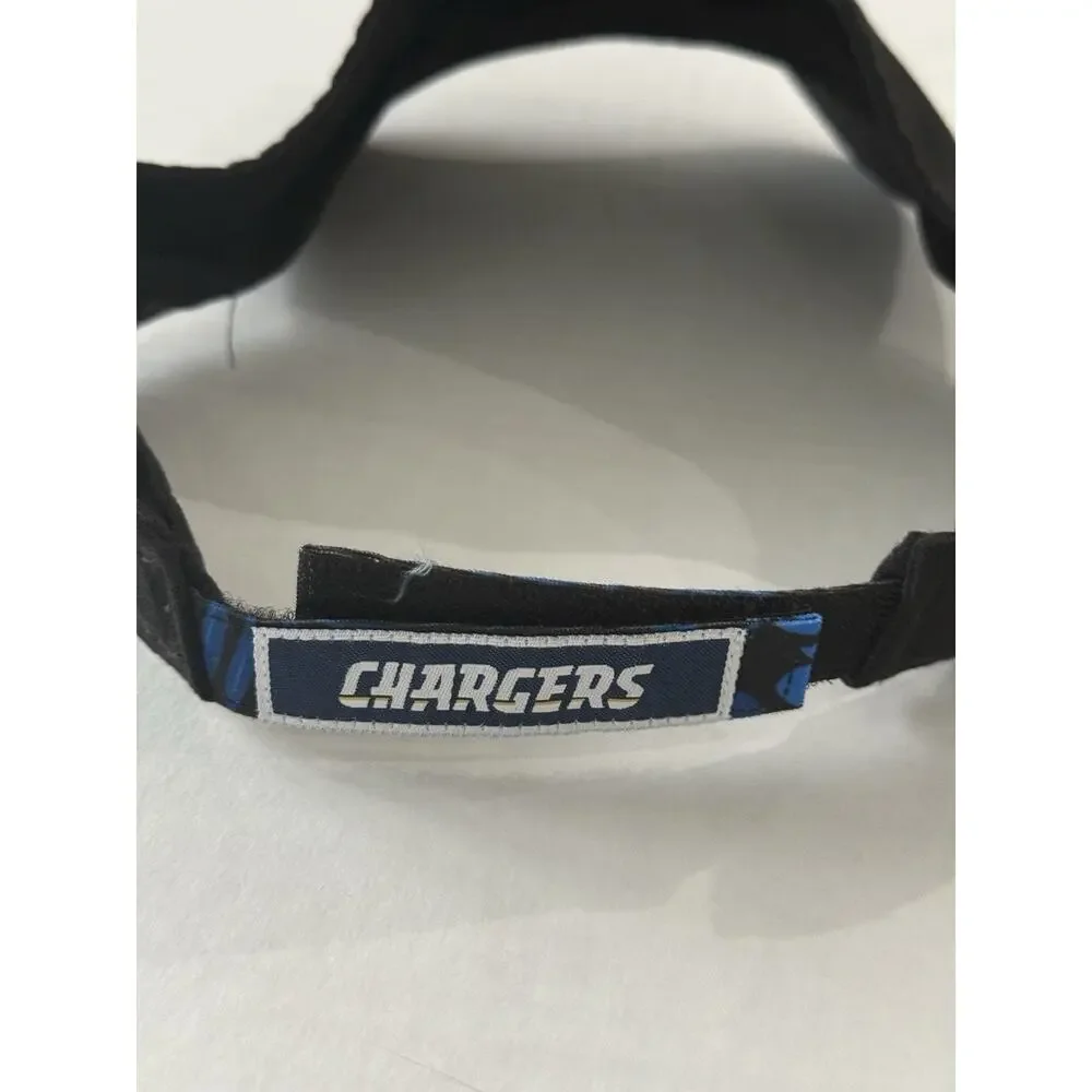San Diego LA Charger’s Golf Beach Visor Hawaiian Floral Blue & Gold NFL Football